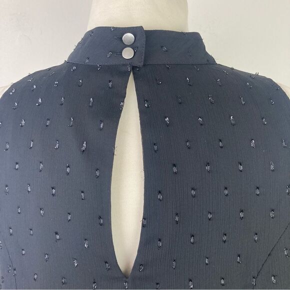 KAARI BLUE blouse (new) | black sparkle | small | cocktail - Picture 5 of 8
